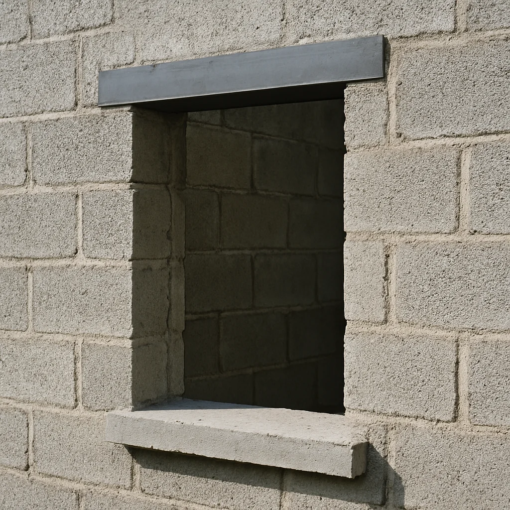Editorial construction photography, natural daylight: close detai